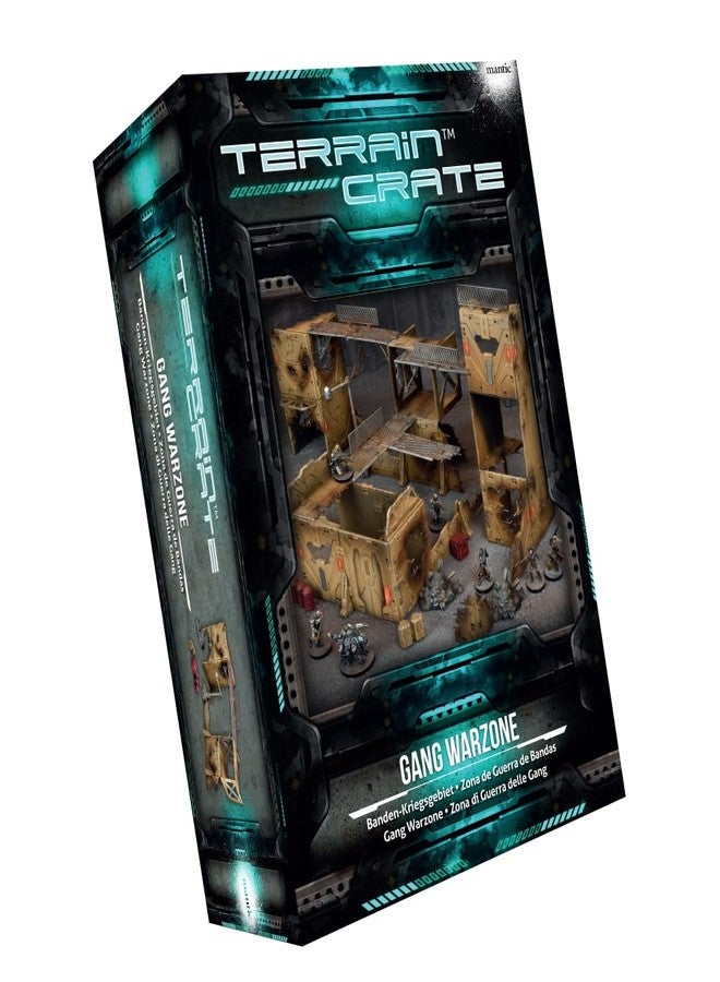 Mantic Games Terraincrate: Gang Warzone, Brown - Image 1